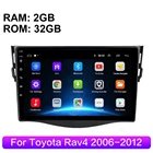 Мультимедийная магнитола для Toyota, стерео-система на android 10,1, с 9 