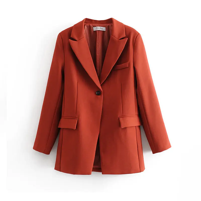 

2020 New Structural Design Half-Collar Suit zaraing-style za women 2020 sheining vadiming female blazer jacket Dt27502