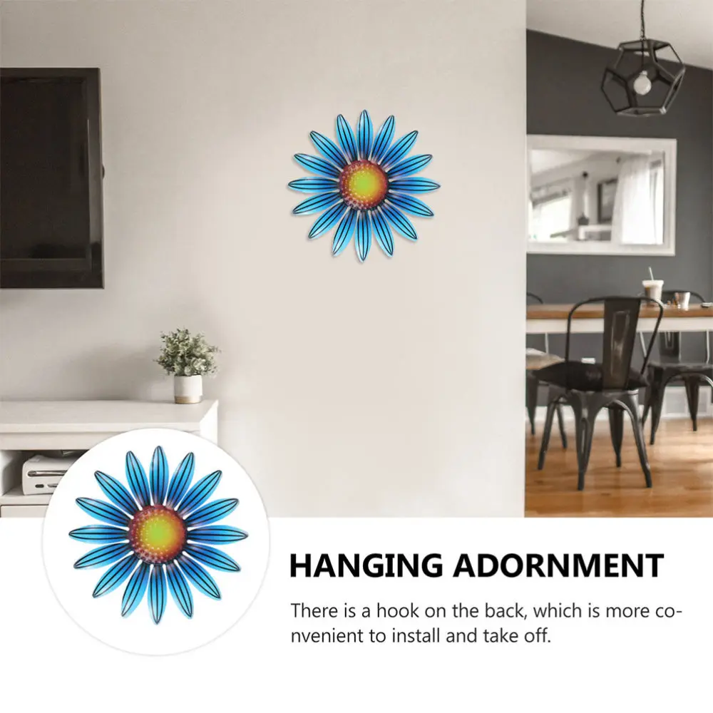 

2pcs Iron Flower Wall Decor Wall Art Decor Wall Hanging Decoration Home Decor