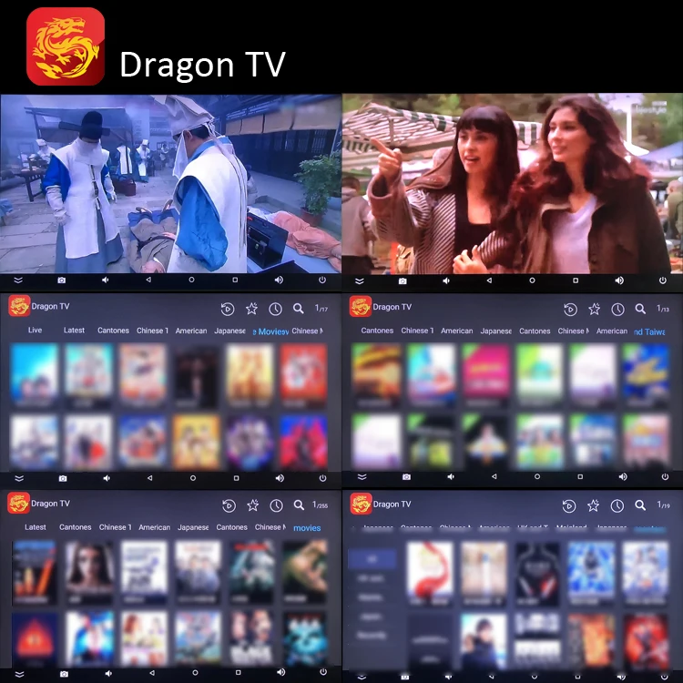 TX3 мини 2G 16G Смарт Android tv Box и 2 года бесплатно IP tv Dragon tv 500+ прямые каналы 3000 VOD китайская Азия IP tv подписка
