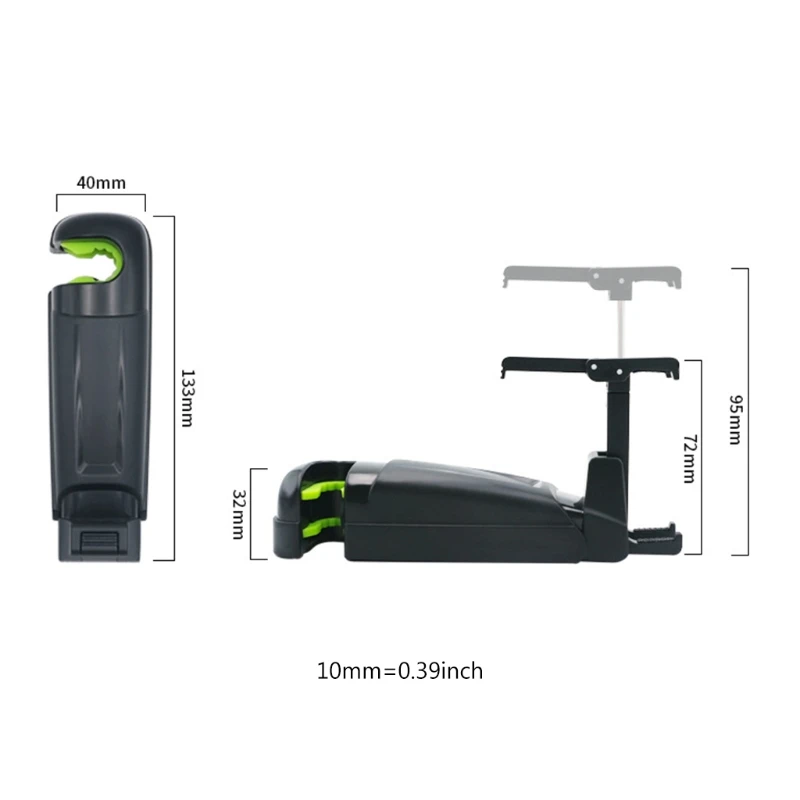 

28GC Seat Back Organizers Easy Install Stable Vehicle Holder Automotive Interior Part