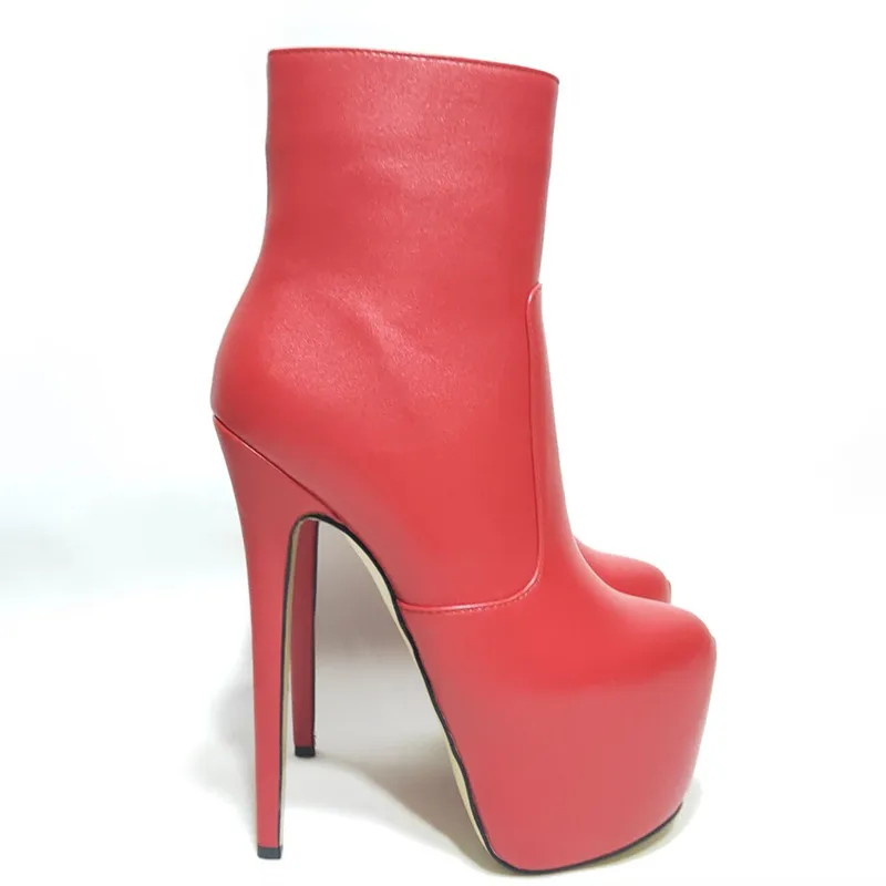 

Туфли SHOFOO, красивые женские сапоги из искусственной кожи, женские сапоги на высоком каблуке около 18 см, полусапожки, свадебные туфли для веч...