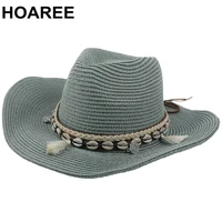 womens summer hats green sun hat shell decorate panama summer straw hat ladies sombrero female uv protection womens summer hats