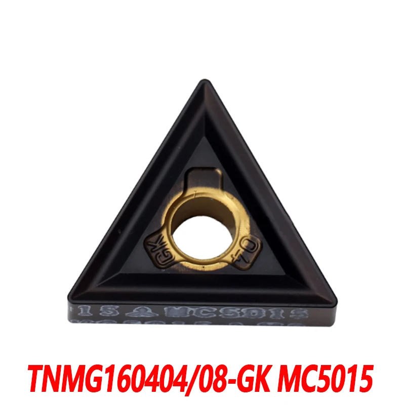 

100% Original TNMG TNMG160408-GK MC5015 TNMG160404-GK 10pcs CNC lathe Insertion Carbide Insert GK Imported From Japan Efficient