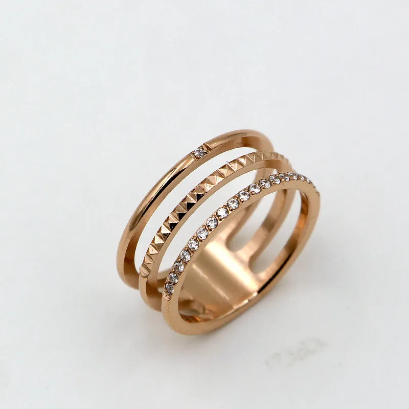 Женские кольца кристаллы циркония свадебные для женщин 2 цвета римские цифры
