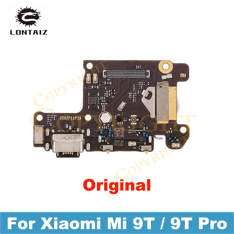 100% оригинал Mi 9T Pro плата PCB USB разъем для зарядки док станции с микрофоном гибкий