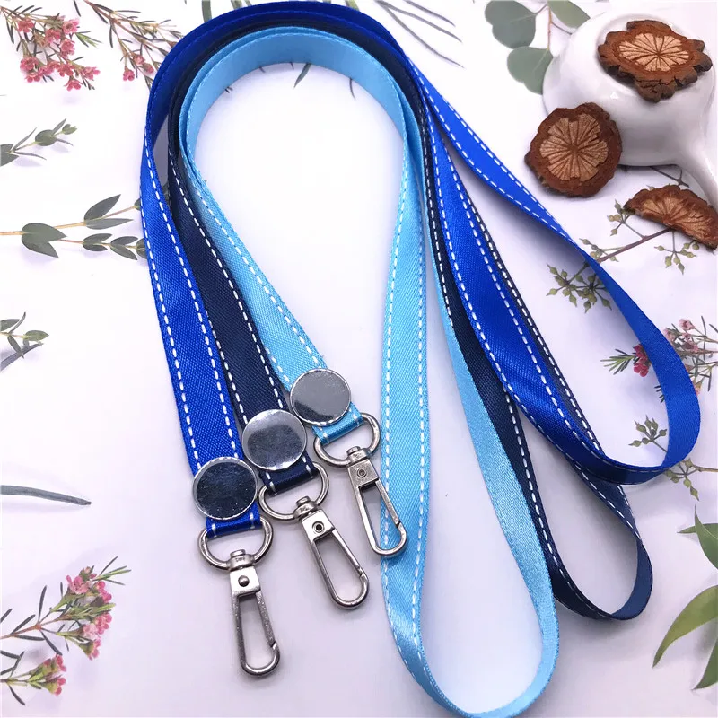 Новый простой прочный с металлическим ремешком для головы и шеи ремешки ключей