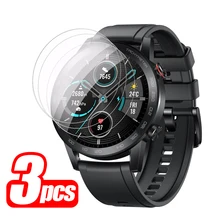 3pcs Protective Tempered Glass For Huawei Honor Magic Watch 2 / GS Pro / GT2 GT 2 46mm Screen Protector Smartwatch Accessories