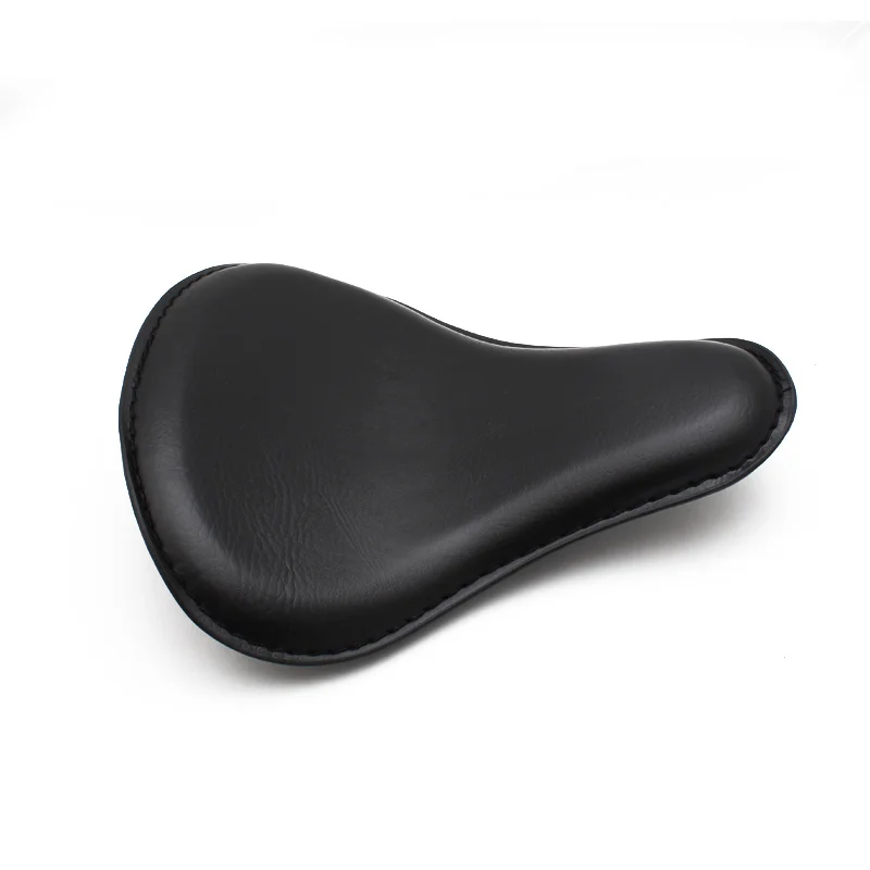 Motorcycle Leather Solo Passenger Seat Cover Cowl Pad For Harley Sportster Bobber Chopper Custom |