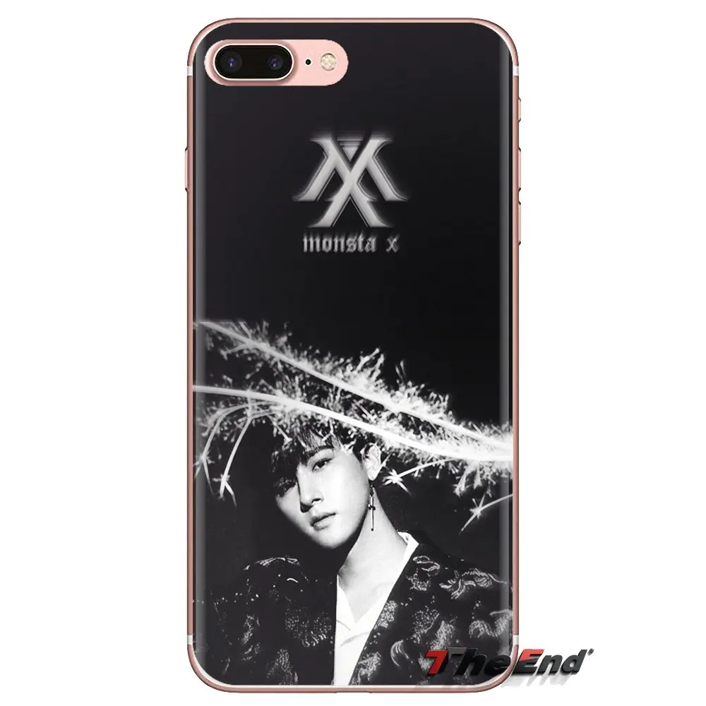 Для Xiao mi 4 5 5s 6 A1 A2 5X6X8 9 Lite SE Pro Max Mix 2 3 2S прозрачный мягкий чехол Monsta X KPOP Boy Group |