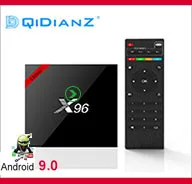 X96 Max Smart tv box Android 9,0 2,4G/5G Wifi Bluetooth 4,0 S905X2 Четырехъядерный 4K Netflix плеер X96max телеприставка