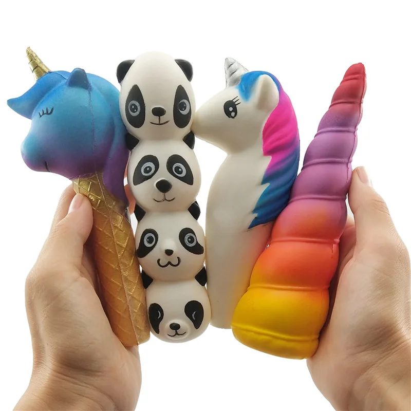 Новинка мягкая ручка единорог кот мороженое панда булочка колпачок канцелярский