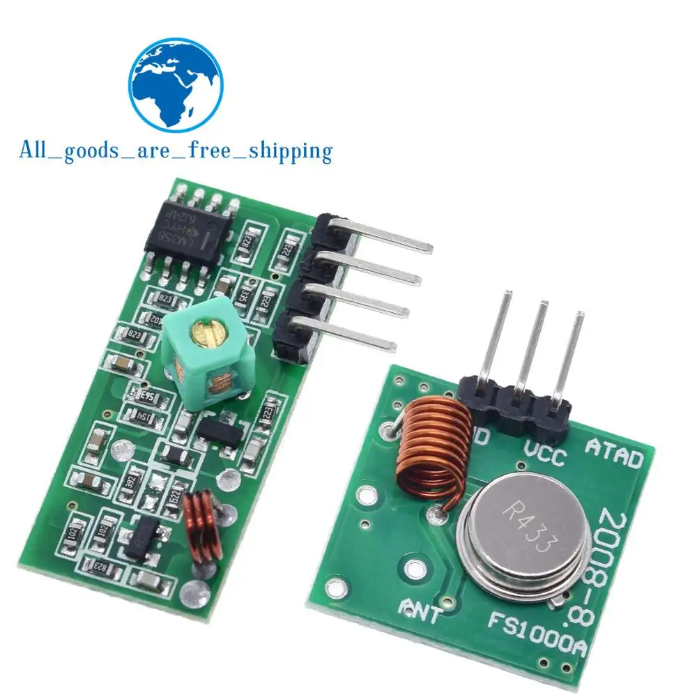 TZT умная электроника 433 МГц стандартный модуль для arduino/ARM/MCU WL diy 315 МГц/433