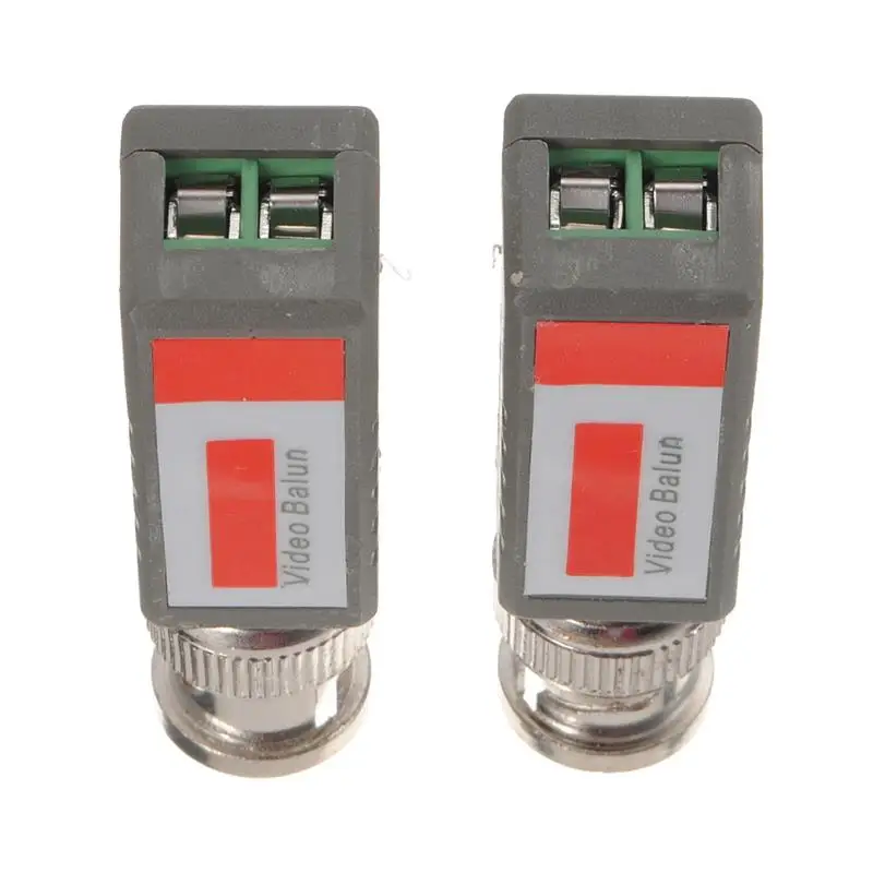 10 шт./лот CCTV Video Balun пассивные трансиверы CAT5 2000ft расстояние UTP BNC кабель BL01 |
