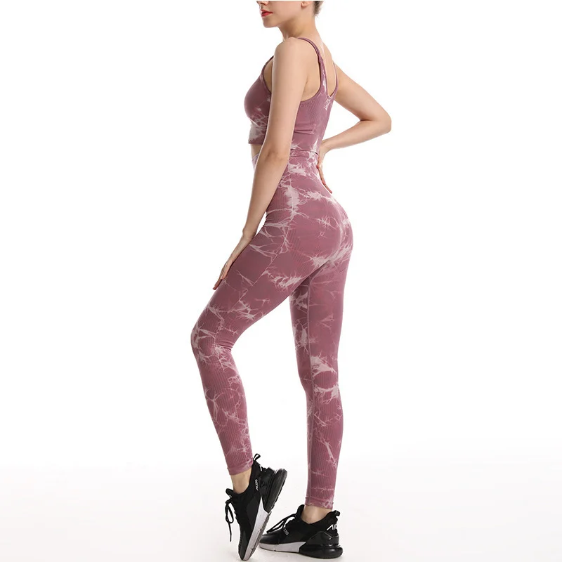 

Legging Sport Bras Active Wear Women Seamless Yoga Set Clothes Woman 2 Pieces Plus Size Sets Things Women's Fitness Clothing