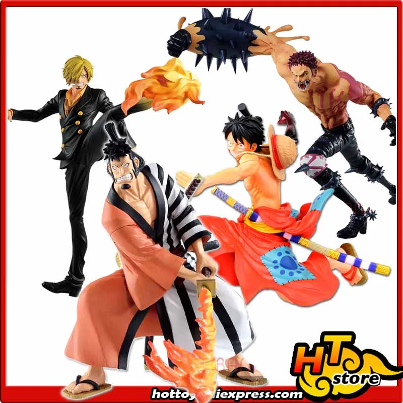 

100% Original Banpresto BATTLE RECORD COLLECTION Figure - SANJI Monkey D. Luffy Charlotte Katakuri KIN'EMON From "ONE PIECE"