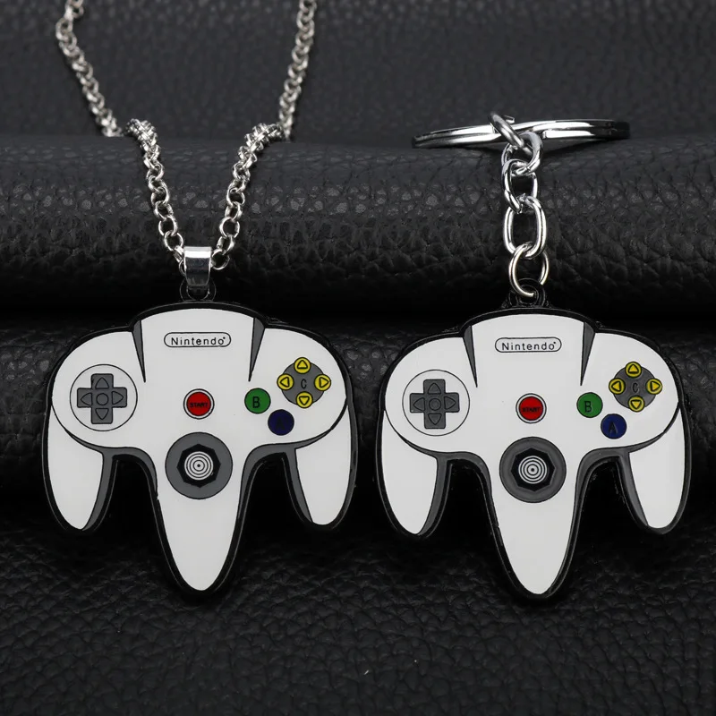 

Fashion Personality Video Game Handle Keychain Creative Joystick Model Key Chain Boyfriend Trinket Small Gift Hot Sale 2021 New