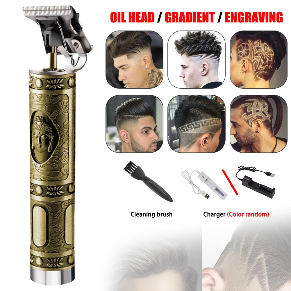 

USB Electric Hair Cutting Machine Rechargeable Men's Electric Clipper Hair Clipper For Men Barber Professional Beard Trimmer