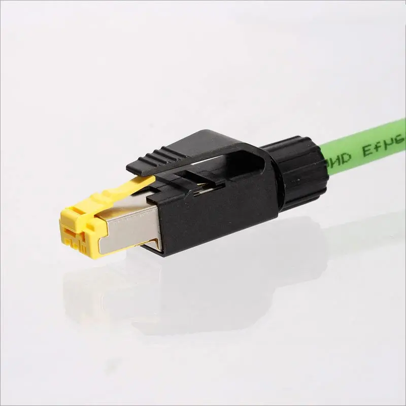 2 шт. 4-контактный коннектор Ethernet RJ45 для промышленной сети управления