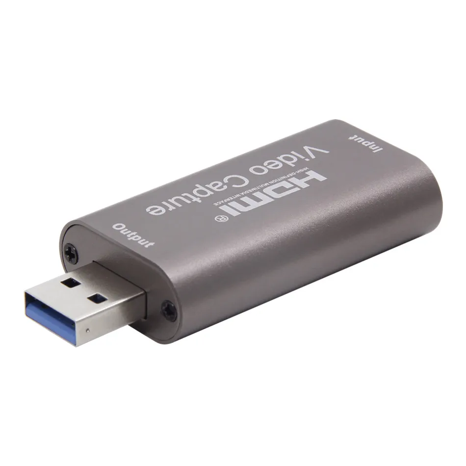 Карта видеозахвата 4K USB 3 0 2 HDMI записывающее устройство записывающая коробка для