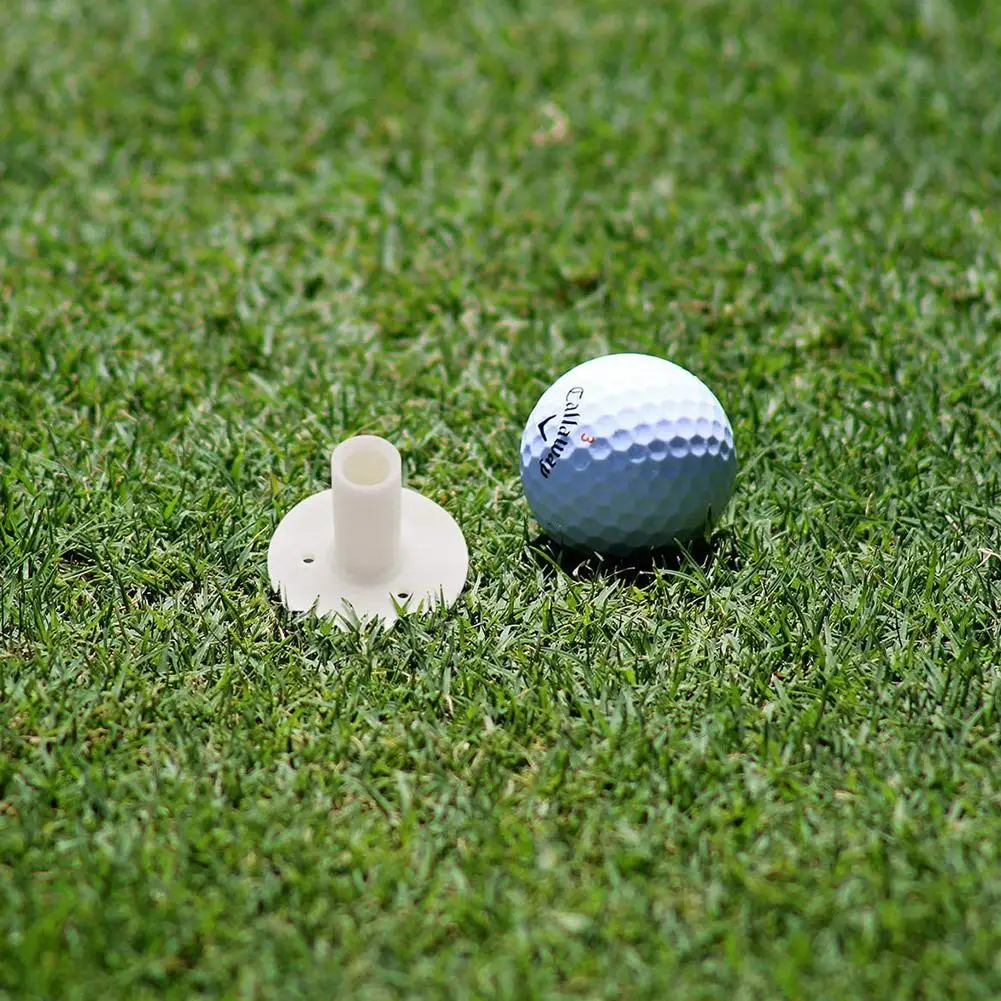 

1Pcs Plastic Golf Tees Holder For Golf Driving Sports Practice Holder Durable Training 5 Sizes Tees Accessories Ball Mat Go R1F3