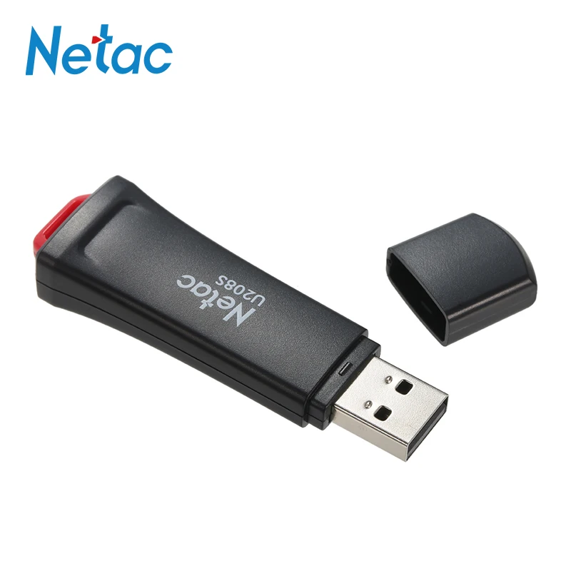 Флеш накопитель Netac USB2.0 32 ГБ 16 8 защита записи зашифрованный Флешка U208S флеш usb для