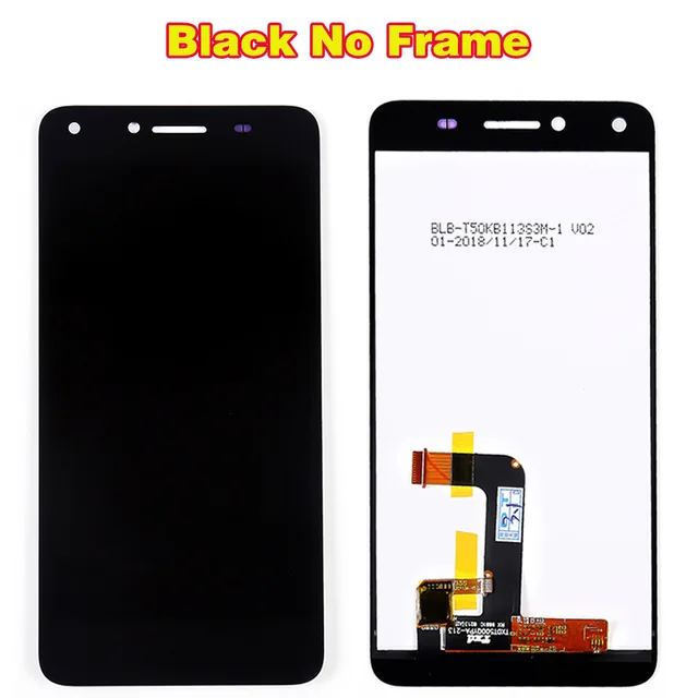 Тестирование 5,0 дюймов Сенсорный экран для huawei Y5 II Y5II CUN-L23 CUN-L03 CUN-L33 CUN-L21 ЖК-дисплей Дисплей дигитайзер сборка Рамка - Цвет: Black Without Frame