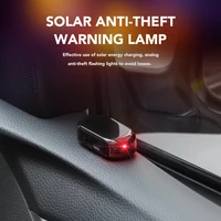 car fake security light solar powered simulated dummy alarm wireless warning anti theft caution lamp led flashing imitation