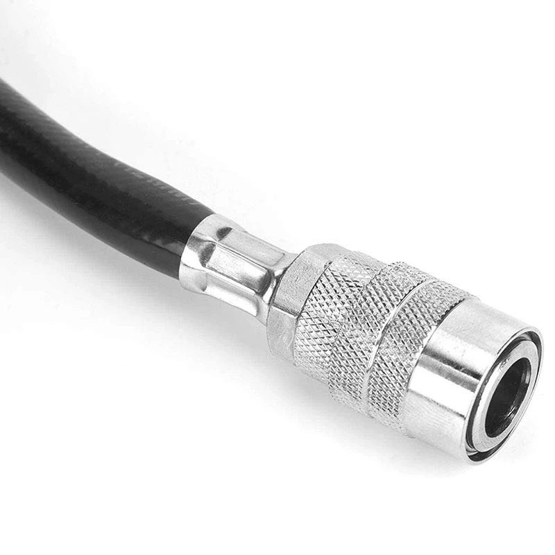 

7.5 Meters PVC Pneumatic Air Compressor Hose Accessory Kit with American Quick Connect Air Hose Kit