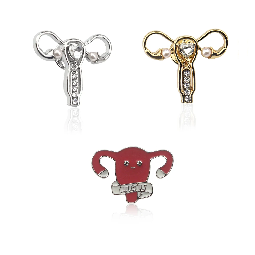 Женская металлическая брошь с жемчугом и кристаллами 2 цвета | Украшения