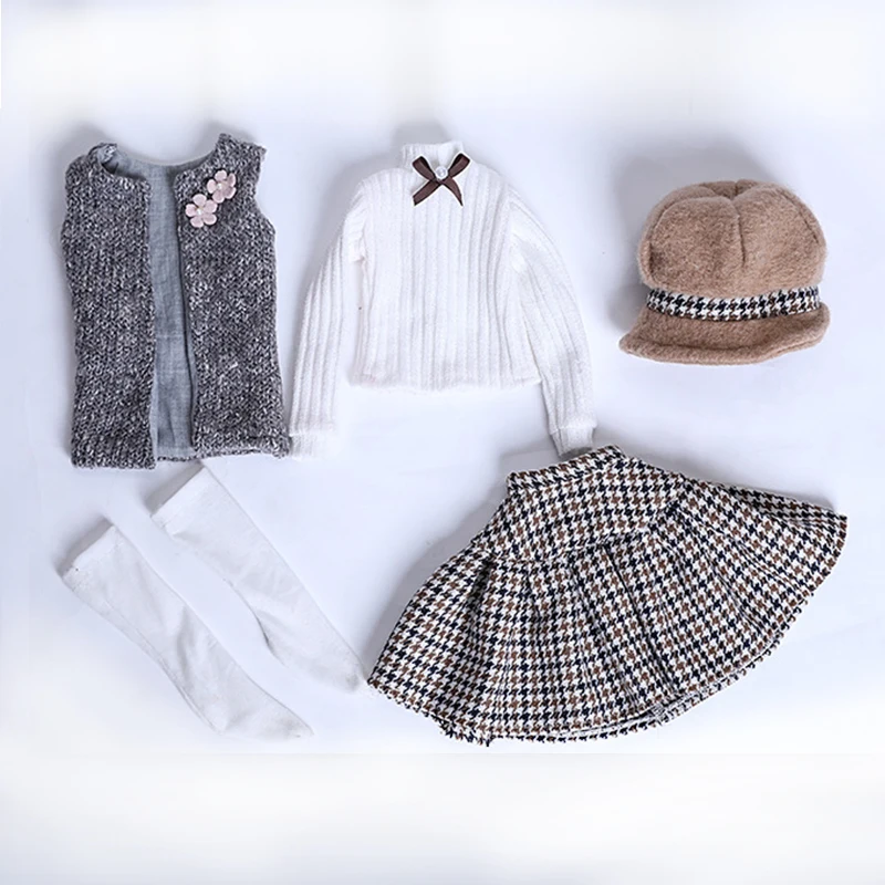 Повседневная одежда для шарнирных кукол 60 см тренчкот 23 дюйма повседневная