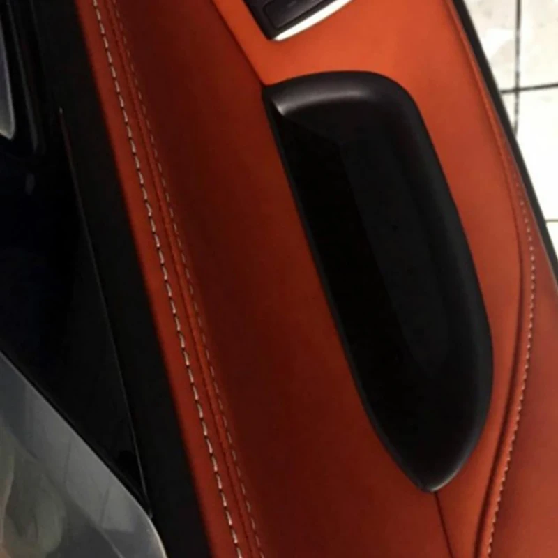 4PCS Car Armrest Container Side Door Storage Box Handle Pocket Compatible Accessories for Infiniti QX30 2016-2017 | Автомобили и