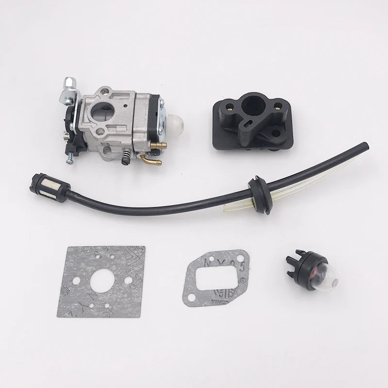 База для карбюратора соединитель впускного коллектора топливный шланг подходит для кустореза 43cc 52cc 40-5 BC430 CG430 40-5 CG520 1E40F-5 44F-5 База для карбюратора соединитель впускного коллектора топливный шланг подходит для кустореза 43cc 52cc 40-5 BC430 CG430 40-5 CG520 1E40F-5 44F-5