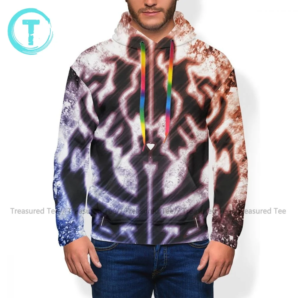 

Warm Overlord Ainz Hoodies Polyester Outdoor Pullover Hoodie Long Length Fashion Hoodie XXX Men