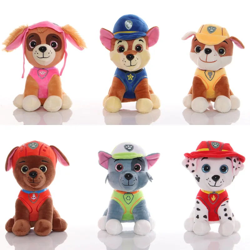 

Paw Toys Plush 20-30cm Cartoon Plush Doll Patrol Dog, Children Toy Puppy Dog Patrol Anime Figure Juguetes Patrulla Canina Toys