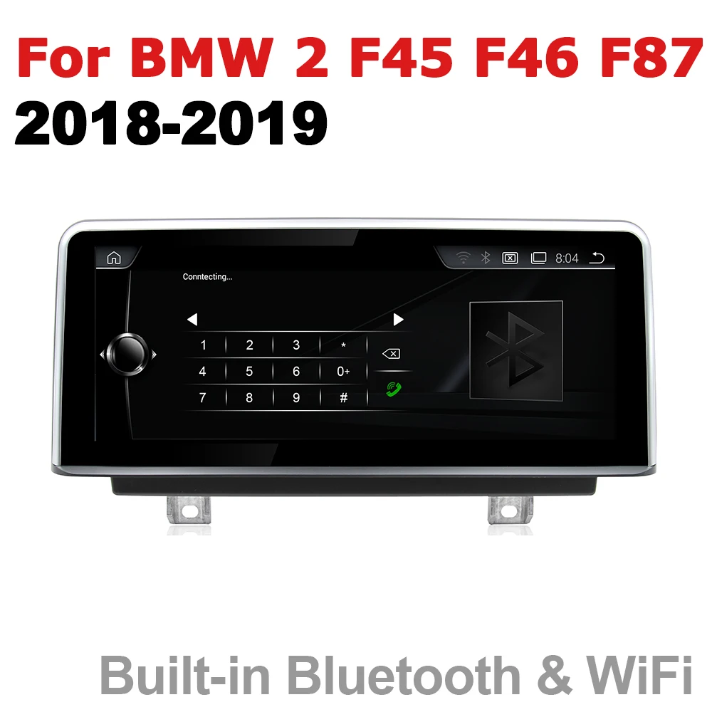Автомобильное радио 2 din GPS Android навигация для BMW серии F45 F46 F87 2018 ~ 2019 EVO AUX Стерео