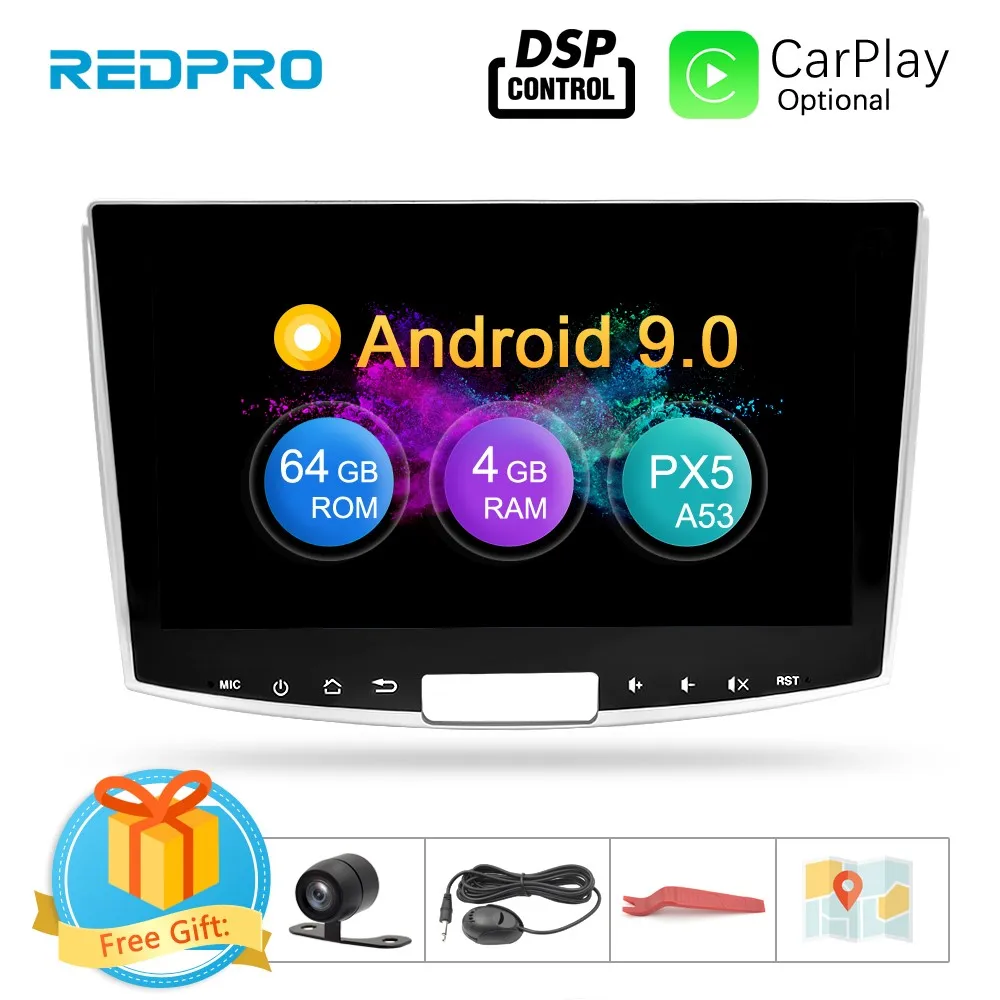 px5 10," ips Android 9,0 автомобильный стерео плеер для VW Passat B6 B7 CC Magotan 2013- gps навигация FM Мультимедиа авто радио без DVD - Цвет: px5