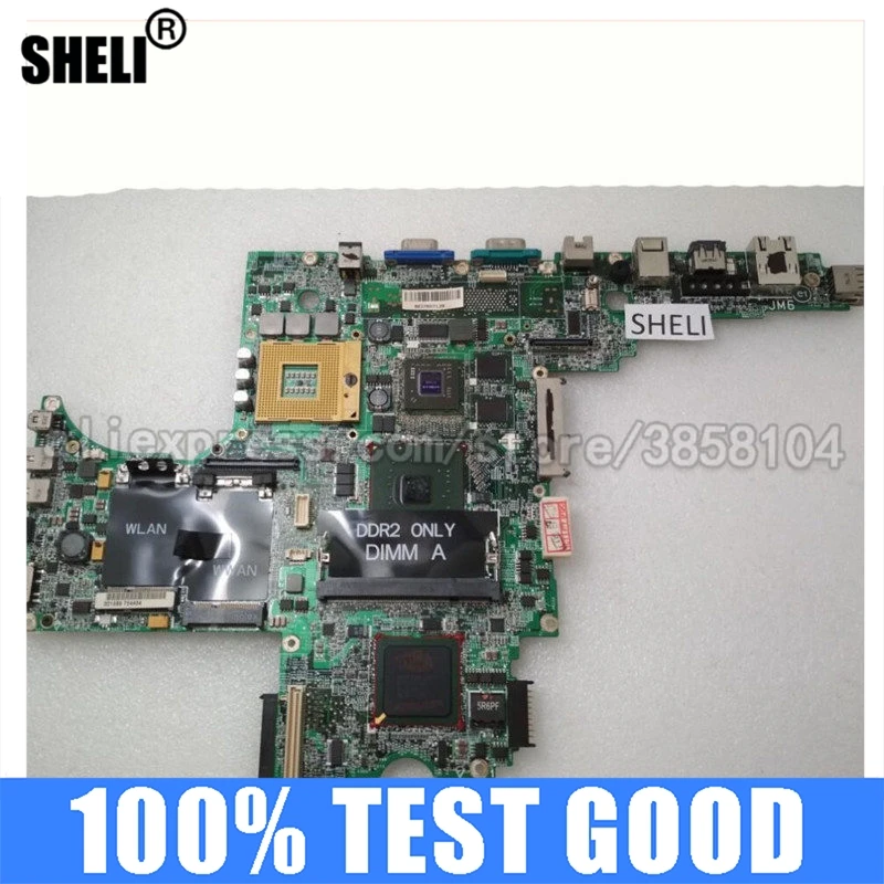 SHELI для Dell D820 материнская плата CN-0F566K F566K CN-0D687K D687K DDR3 Inspiron Intel Integrated |