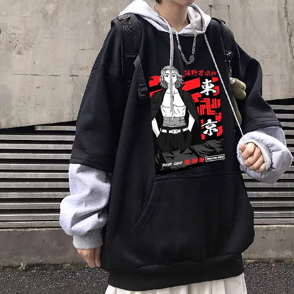 

Japanese Hot Anime Tokyo Revengers Cosplay Sano Manjiro Hoodies Sweatshirts Cozy Loog Sleeve Fashion Mikey Autumn Clothes Hooded