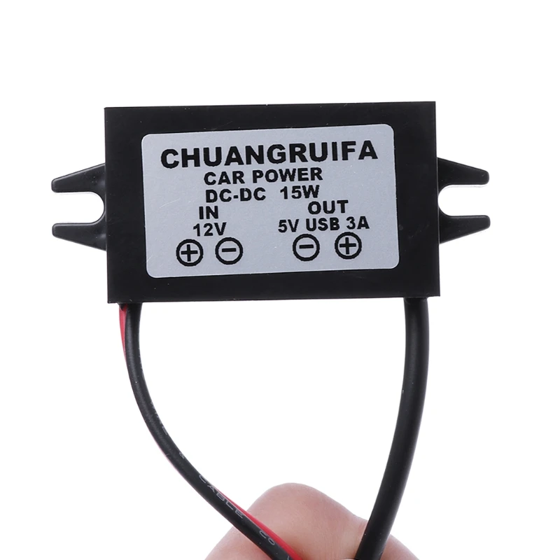 2020 Новый 1 шт. выходной адаптер питания DC преобразователь модуль 12В до 5В USB|dc