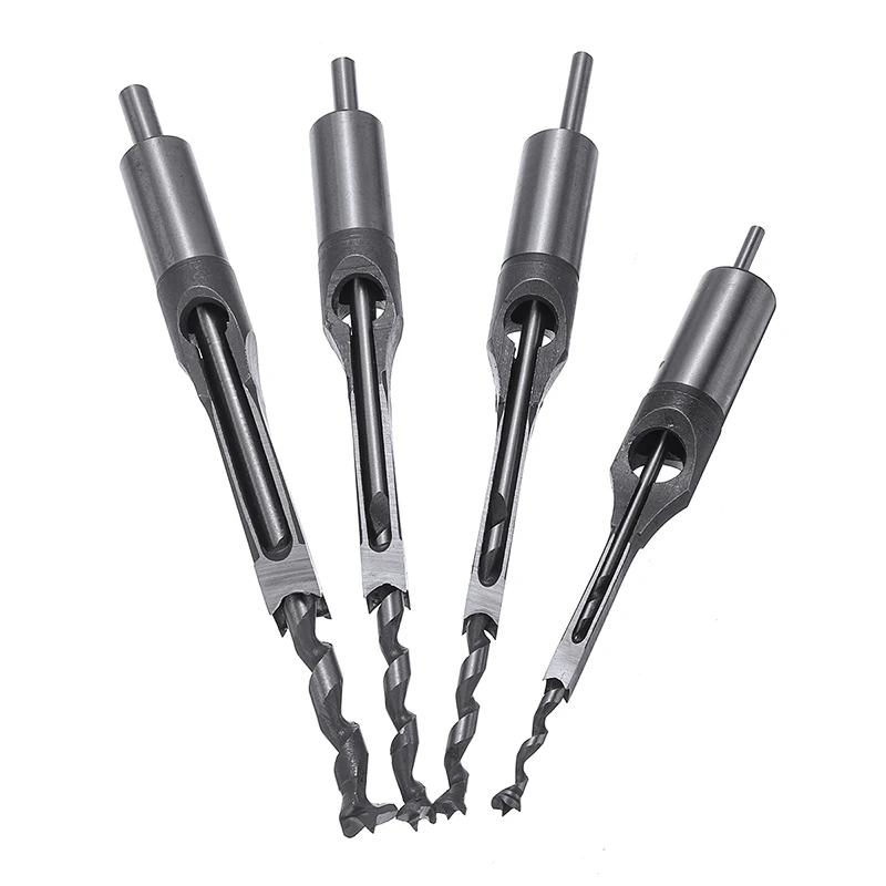 4 шт. деревянный шнек долбежное долото резной набор 1/4 &quot3/8&quot 1/2 &quot5/16&quot