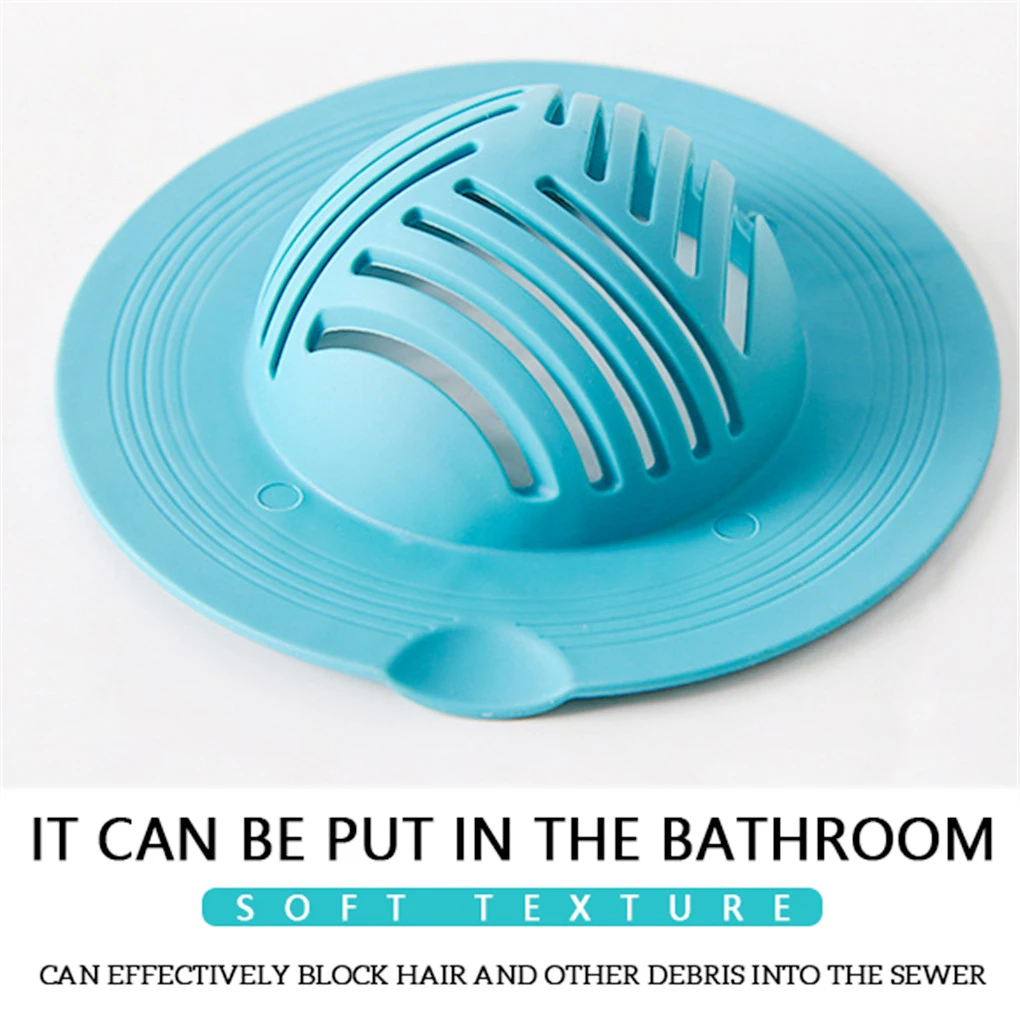 

New Kitchen Sink Stopper Bathroom Hair Catcher Flexible Shower Anti Blocking Filter Floor Drain Cover