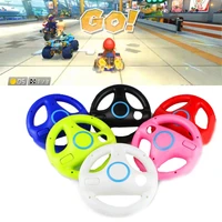 cewaal 6 colors racing game round steering wheel remote controller for nintendo for wii children volante pc gift