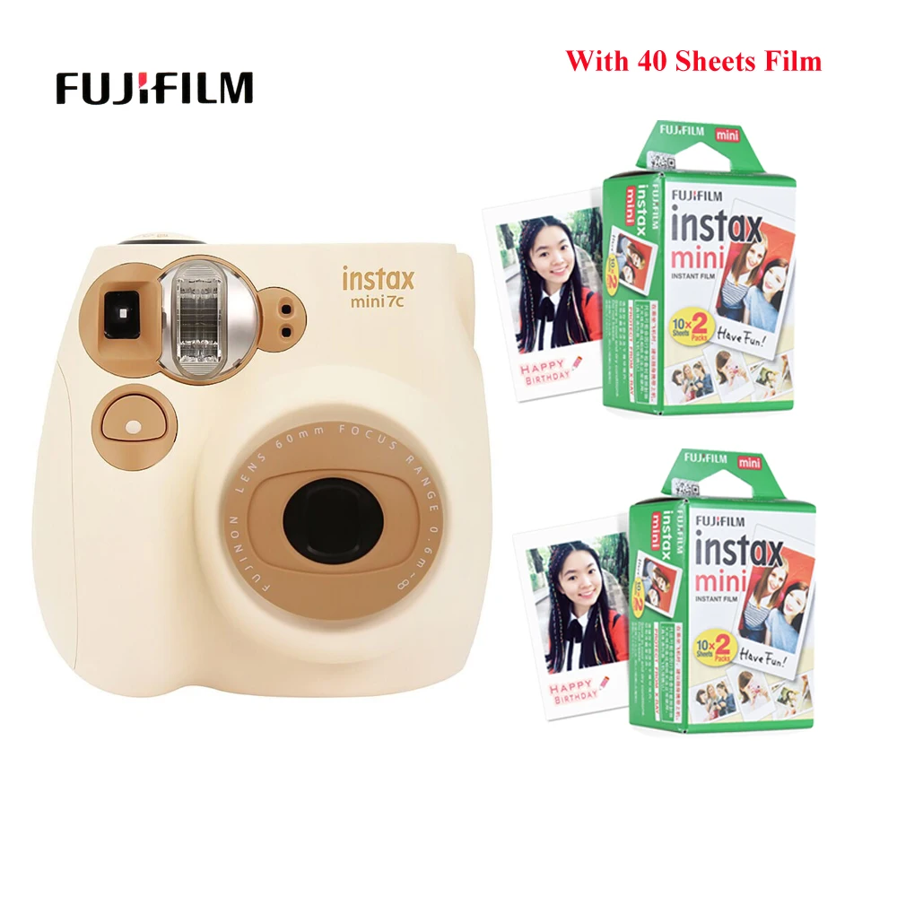 Фотокамера Fujifilm Instax Mini Mini7c 7C мгновенная камера дешевле чем mini8 mini9 день рождения