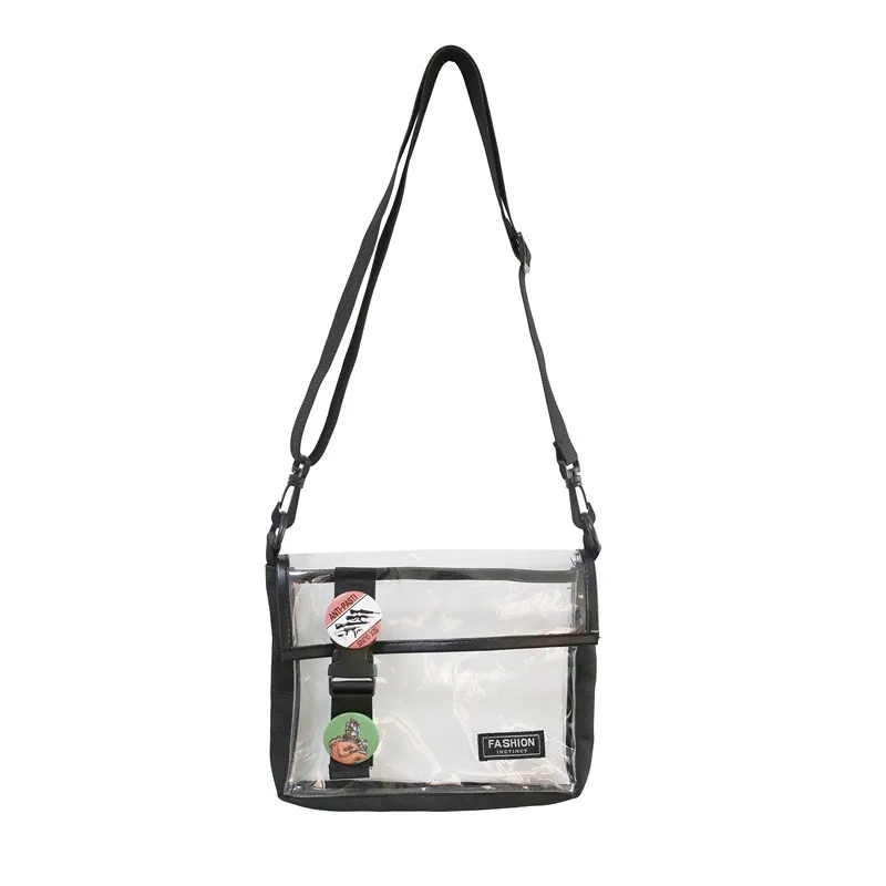 

Summer New Fashion Women's Bags Trendy Pvc Shoulder Bags Simple Casual Crossbody Bags