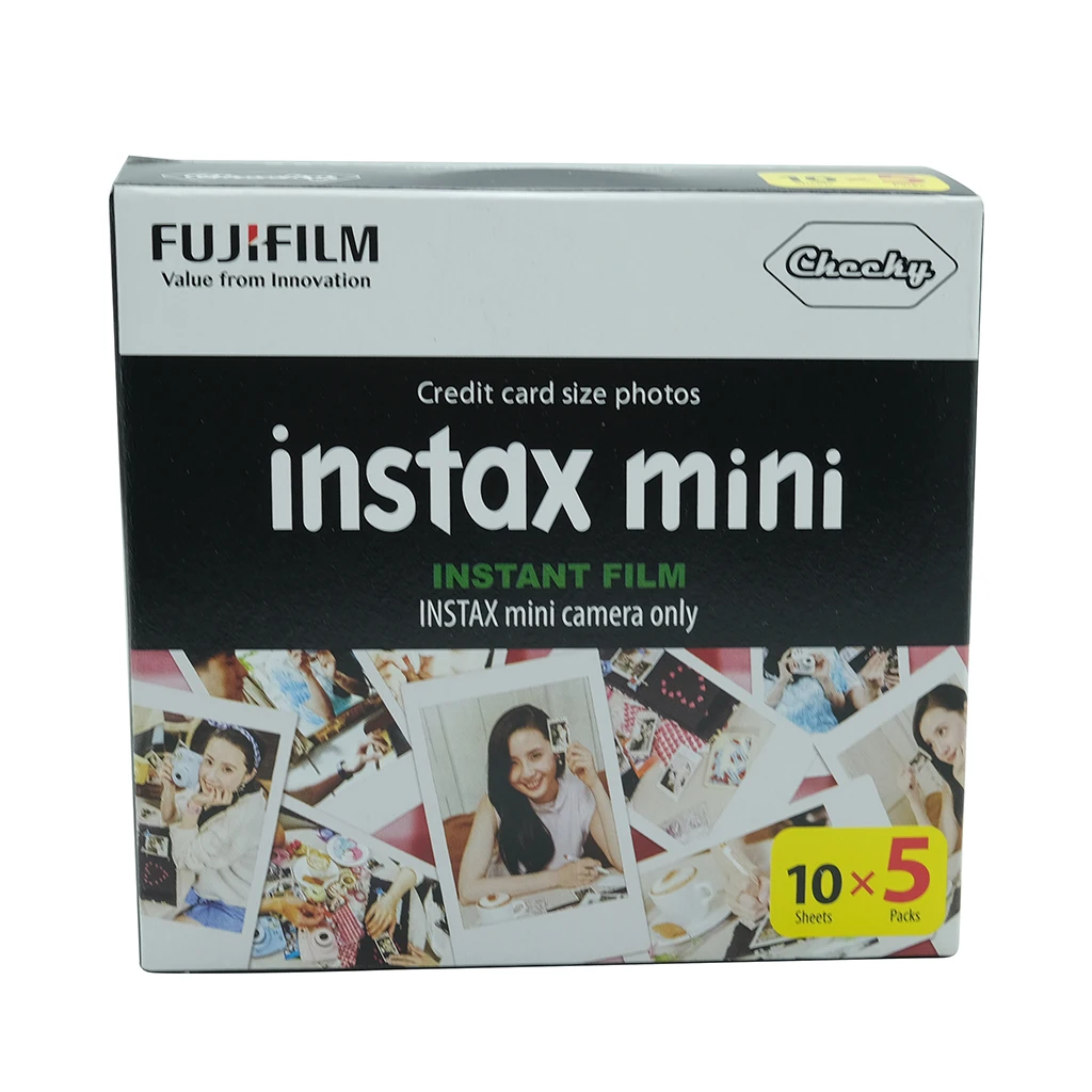 Fujifilm Instax Mini пленка белая 50 листов Fuji мгновенная камера фотобумага мини 8 9 фото 7s 70