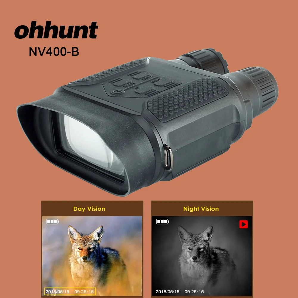 Ohhunt Охота цифровой ночного видения инфракрасный прибор с высоким увеличением ИК