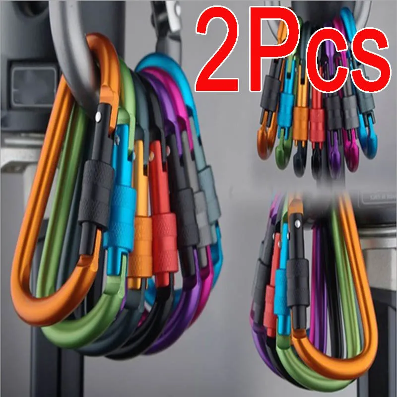 2 шт. ключ крюк d кольцо зажим винт алюминиевый фиксирующий Брелок Отвертка