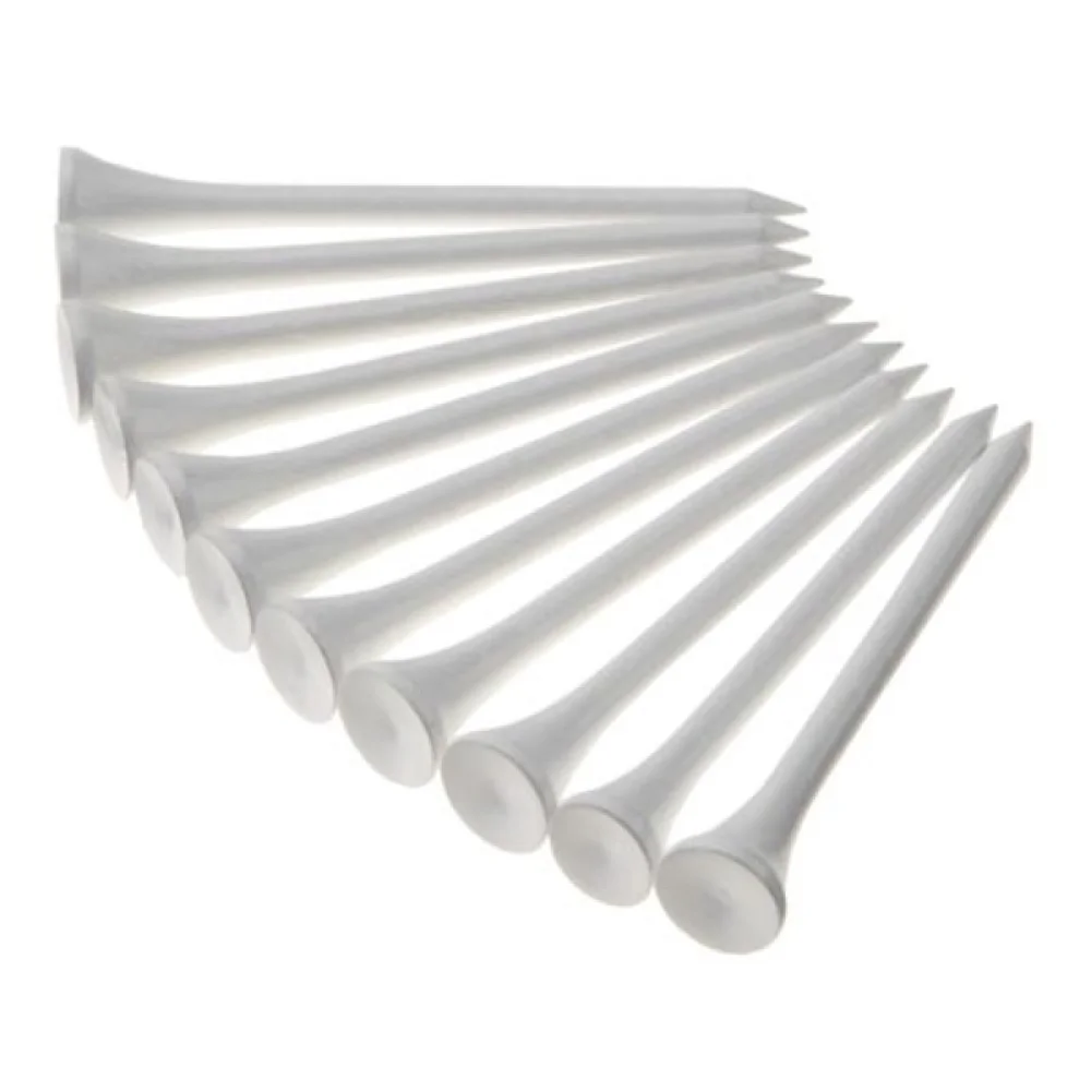 

100pcs 83mm Wooden Tees (Random Color)