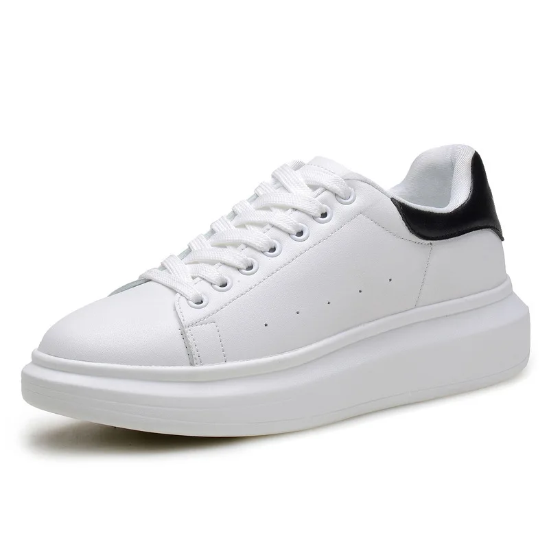 Men's Shoes 2019 Spring Summer Thick Soled Men Sneaker Fashion White Women Mens Sports Running Women's | Обувь